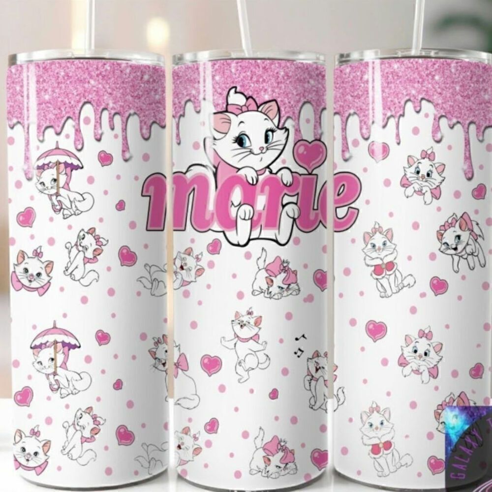 New! Aristocats Marie Tumbler 20 oz - I love these!!! (name)